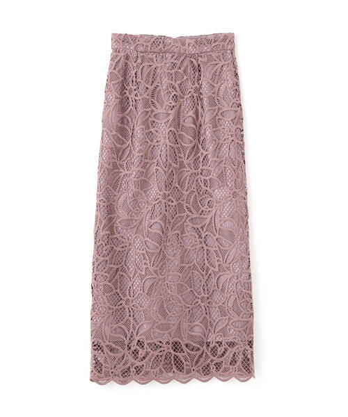 PROPORTION BODY DRESSING(プロポーションボディドレッシング)の「ケミカルレースナロースカート / 1215220911(スカート・レディース・ダークグレー/ベージュ/ブラウン系その他・SMALL/MEDIUM)」の12枚目の写真