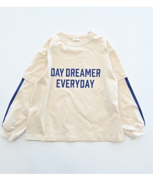 jeans-b（ジーンズベー）の「jeans-b/ジーンズベー DAY DREAMER　ロングＴシャツ（Tシャツ/カットソー・キッズ・ブラック/サンドベージュ/ベージュ・130cm/140cm/150cm/160cm）」の15枚目の写真