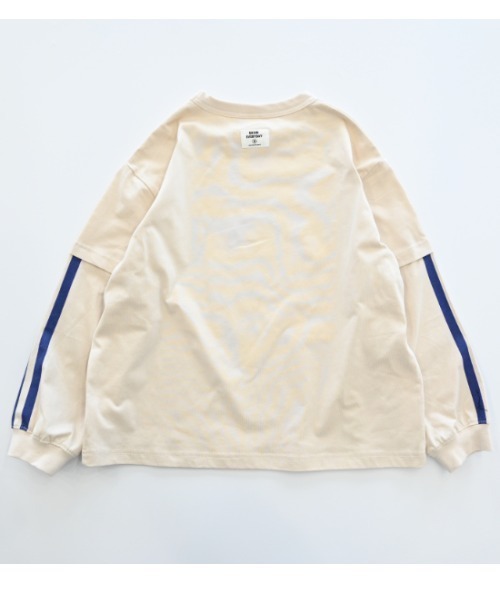 jeans-b（ジーンズベー）の「jeans-b/ジーンズベー DAY DREAMER　ロングＴシャツ（Tシャツ/カットソー・キッズ・ブラック/サンドベージュ/ベージュ・130cm/140cm/150cm/160cm）」の16枚目の写真