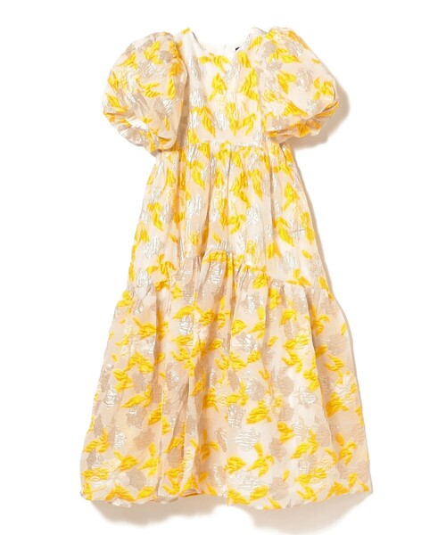 Sister Jane(シスタージェーン)の「sister jane / Heat Haze Jacquard Dress(ワンピース・レディース・イエロー・SMALL)」の2枚目の写真