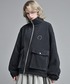 ADRER（アドラー）の「Nylon × Fleece Reversible Short Blouson / ナイロン×フリース　リバーシブルショートブルゾン（ブルゾン・L）」