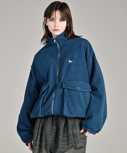 Nylon × Fleece Reversible Short Blouson / ナイロン×フリース