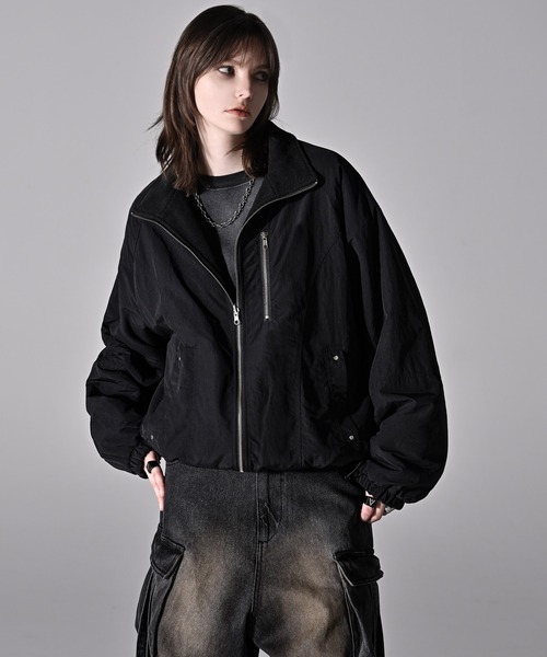 Nylon × Fleece Reversible Short Blouson / ナイロン×フリース