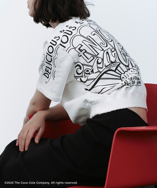 Coca-Cola】Garment dye sweat H/S（スウェット）｜ADAM ET ROPE