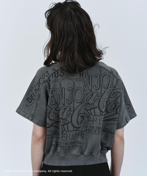 Coca-Cola】Garment dye sweat H/S（スウェット）｜ADAM ET ROPE