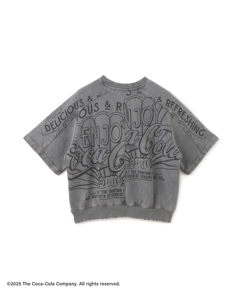 ADAM ET ROPE'(アダムエロペ)の「【Coca-Cola】Garment dye sweat H/S(スウェット・レディース・ホワイト系その他/グレー系その他・FREE)」の10枚目の写真