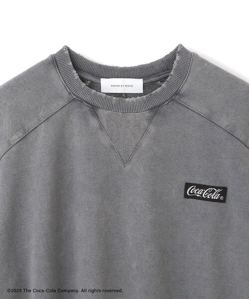 Coca-Cola】Garment dye sweat H/S（スウェット）｜ADAM ET ROPE