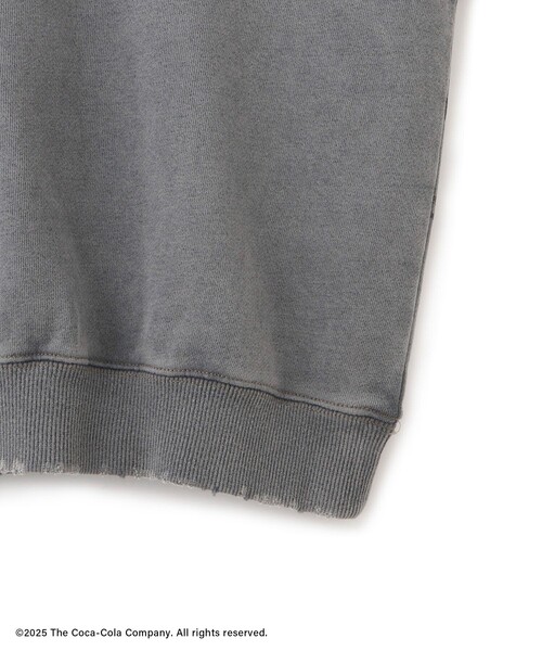 ADAM ET ROPE'(アダムエロペ)の「【Coca-Cola】Garment dye sweat H/S(スウェット・レディース・ホワイト系その他/グレー系その他・FREE)」の13枚目の写真