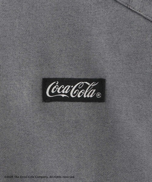 ADAM ET ROPE'(アダムエロペ)の「【Coca-Cola】Garment dye sweat H/S(スウェット・レディース・ホワイト系その他/グレー系その他・FREE)」の14枚目の写真