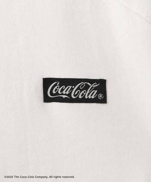 ADAM ET ROPE'(アダムエロペ)の「【Coca-Cola】Garment dye sweat H/S(スウェット・レディース・ホワイト系その他/グレー系その他・FREE)」の19枚目の写真