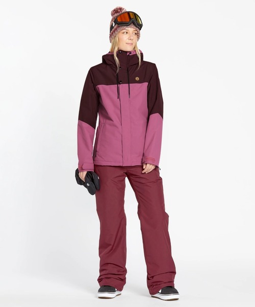 VOLCOM(ボルコム)の「【VOLCOM/ボルコム】 Womens Bolt Insulated Jacket /スリムフィットスキースノーボードジャケット(その他アウター・レディース・イエロー/グレー系その他/グリーン系その他/ピンク系その他/レオパード/ブラック・SMALL/LARGE/MEDIUM/X-SMALL)」の5枚目の写真