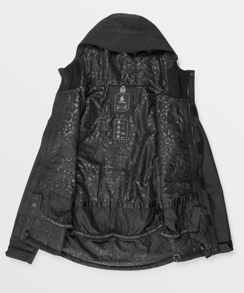 VOLCOM(ボルコム)の「【VOLCOM/ボルコム】 Womens Bolt Insulated Jacket /スリムフィットスキースノーボードジャケット(その他アウター・レディース・イエロー/グレー系その他/グリーン系その他/ピンク系その他/レオパード/ブラック・SMALL/LARGE/MEDIUM/X-SMALL)」の7枚目の写真