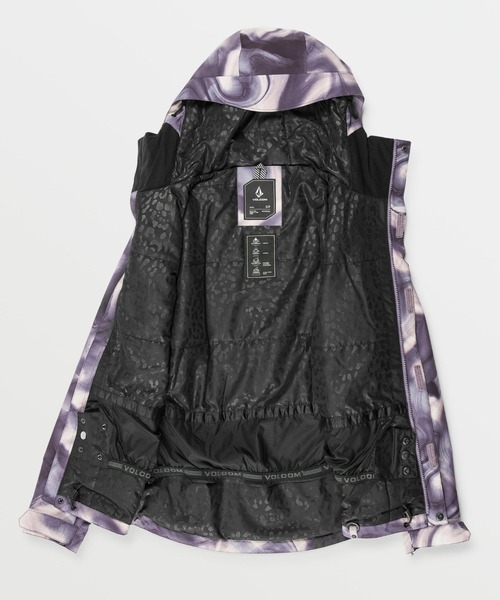 VOLCOM(ボルコム)の「【VOLCOM/ボルコム】 Womens Bolt Insulated Jacket /スリムフィットスキースノーボードジャケット(その他アウター・レディース・イエロー/グレー系その他/グリーン系その他/ピンク系その他/レオパード/ブラック・SMALL/LARGE/MEDIUM/X-SMALL)」の11枚目の写真