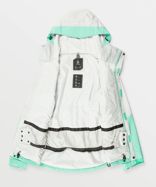 VOLCOM(ボルコム)の「【VOLCOM/ボルコム】 Womens Bolt Insulated Jacket /スリムフィットスキースノーボードジャケット(その他アウター・レディース・イエロー/グレー系その他/グリーン系その他/ピンク系その他/レオパード/ブラック・SMALL/LARGE/MEDIUM/X-SMALL)」の20枚目の写真