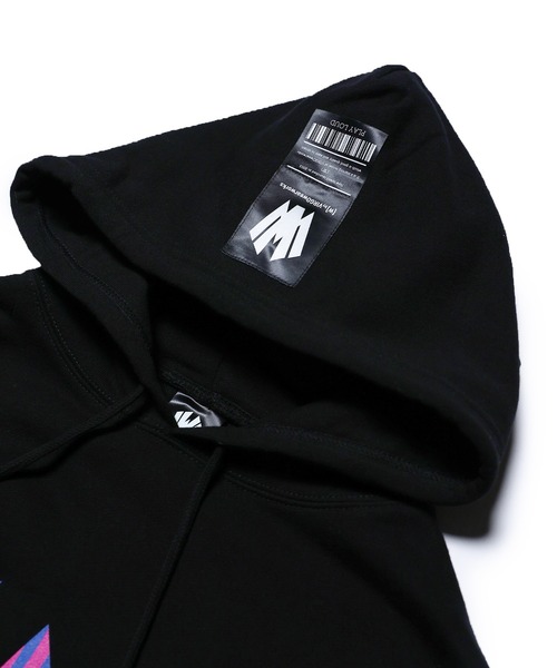 [W] by VIRGOwearworks（ダブリューバイヴァルゴウェアーワークス）の「Warp logo pull over hoodie（パーカー・メンズ・ホワイト/ブラック/グレー・MEDIUM/LARGE/X-LARGE）」の15枚目の写真