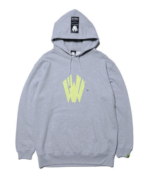 [W] by VIRGOwearworks（ダブリューバイヴァルゴウェアーワークス）の「Warp logo pull over hoodie（パーカー・メンズ・ホワイト/ブラック/グレー・MEDIUM/LARGE/X-LARGE）」の10枚目の写真