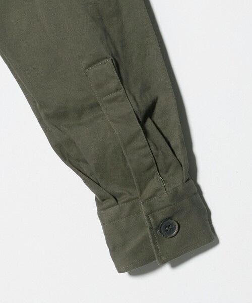 GUY ROVER（ギローバー）の「＜GUY ROVER＞2ポケット ファーティングシャツ（シャツ/ブラウス・メンズ・オリーブ・L/M/S）」の10枚目の写真