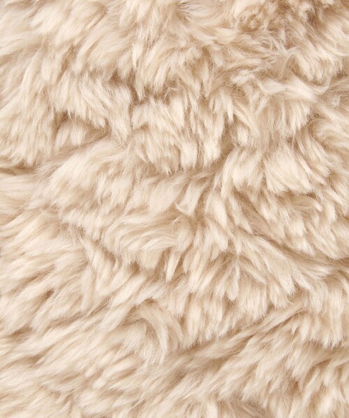 UNITED ARROWS（ユナイテッドアローズ）の「フェイクボア ワンショルダーバッグ（ショルダーバッグ・レディース・ベージュ/ダークブラウン・FREE）」の16枚目の写真