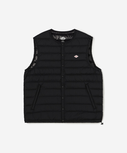 DANTON　ダントン　インナーダウンベスト　ブラック　Ｌサイズ B:MING by BEAMS（ビーミング by ビームス）DANTON / インナー