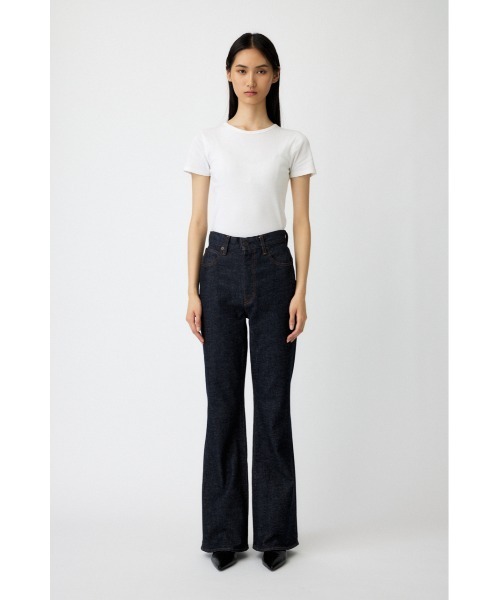 MOUSSY(マウジー)の「【シリーズ累計24万本販売】MVS FLARE(L) / ロングサイズ(デニムパンツ・レディース・ブルー/ワンウォッシュ・24inch/25inch/26inch/27inch/23inch)」の11枚目の写真