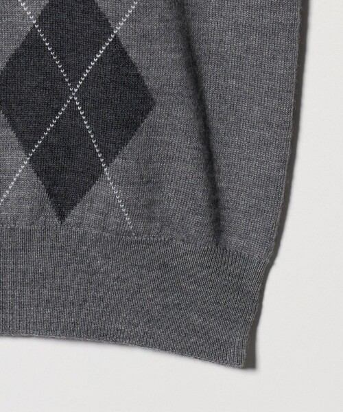 BEAUTY&YOUTH UNITED ARROWS（ビューティーアンドユースユナイテッドアローズ）の「ウール アーガイル&ソリッドベスト（ベスト・レディース・ダークブラウン/オリーブ/ダークグレー・FREE）」の11枚目の写真