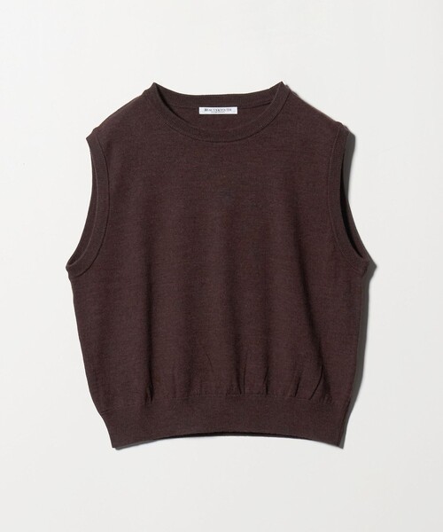 BEAUTY&YOUTH UNITED ARROWS（ビューティーアンドユースユナイテッドアローズ）の「ウール アーガイル&ソリッドベスト（ベスト・レディース・ダークブラウン/オリーブ/ダークグレー・FREE）」の13枚目の写真