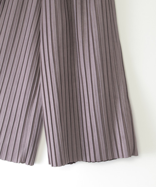 ikka（イッカ）の「【親子コーデ】スエード風プリーツパンツ（120~160cm）（その他パンツ・キッズ・オフホワイト/モカ・120/130/140/150/160）」の7枚目の写真