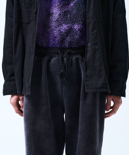 THE BOLDMAN（ザ ボールドマン）の「Heavy Sweat Wide Pants / ヘビースウェットワイドパンツ（スウェットパンツ・メンズ・ブラック・LARGE/MEDIUM）」の20枚目の写真