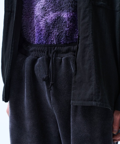 THE BOLDMAN（ザ ボールドマン）の「Heavy Sweat Wide Pants / ヘビースウェットワイドパンツ（スウェットパンツ・メンズ・ブラック・LARGE/MEDIUM）」の21枚目の写真