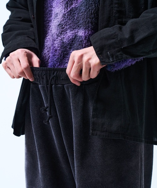 THE BOLDMAN（ザ ボールドマン）の「Heavy Sweat Wide Pants / ヘビースウェットワイドパンツ（スウェットパンツ・メンズ・ブラック・LARGE/MEDIUM）」の22枚目の写真