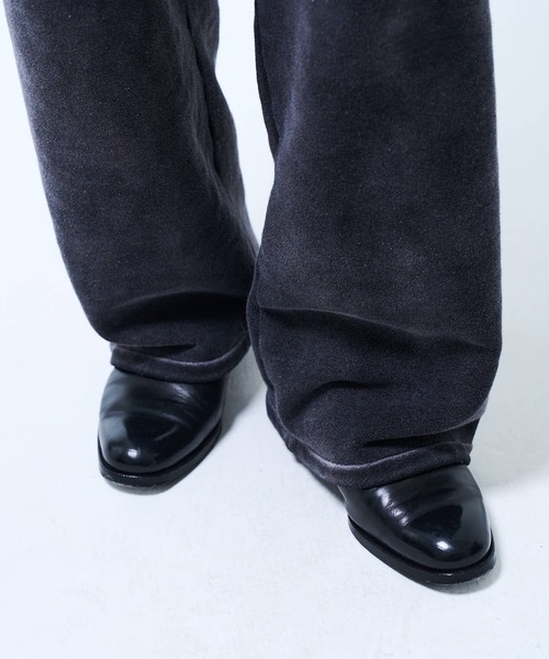 THE BOLDMAN（ザ ボールドマン）の「Heavy Sweat Wide Pants / ヘビースウェットワイドパンツ（スウェットパンツ・メンズ・ブラック・LARGE/MEDIUM）」の16枚目の写真