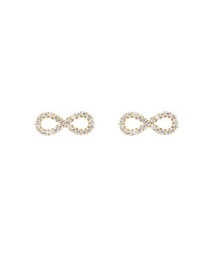 Daniel Wellington（ダニエルウェリントン）の「Mirelle Infinity Earring ローズゴールド／ゴールド／シルバー（ピアス（両耳用）・メンズ）」