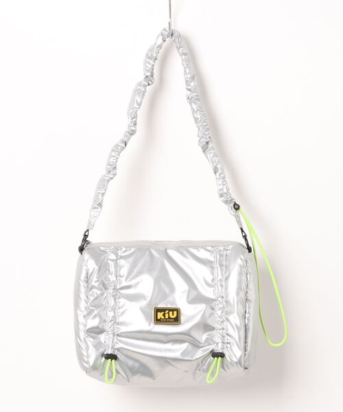 KiU/キウ ショルダーバッグ パフィーギャザーハンドルバッグ K486
