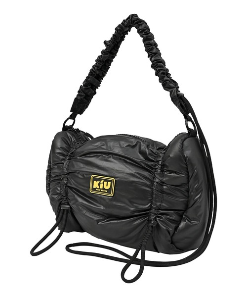 KiU/キウ ショルダーバッグ パフィーギャザーハンドルバッグ K486
