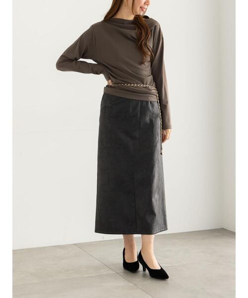 Te chichi(テチチ)の「チェーンアレンジングベルト(ベルト・レディース・ブラウン/ブラック・F)」の8枚目の写真