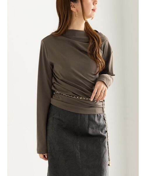 Te chichi(テチチ)の「チェーンアレンジングベルト(ベルト・レディース・ブラウン/ブラック・F)」の9枚目の写真