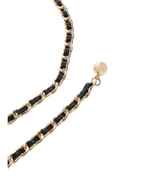 Te chichi(テチチ)の「チェーンアレンジングベルト(ベルト・レディース・ブラウン/ブラック・F)」の5枚目の写真