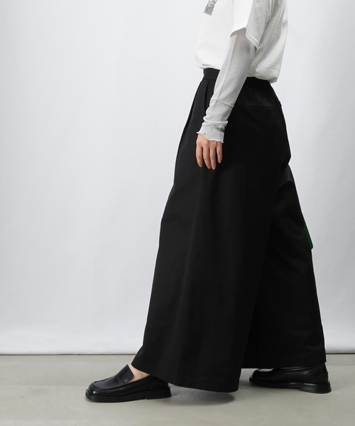 LUCA/LADY LUCK LUCA（ルカ/レディラックルカ）の「LC/LLL ツイルキュロット（その他パンツ・レディース・ベージュ/ブラック/カーキ・FREE）」の10枚目の写真