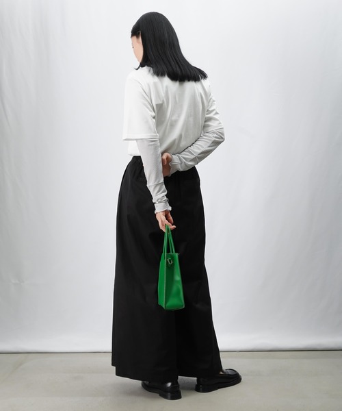 LUCA/LADY LUCK LUCA（ルカ/レディラックルカ）の「LC/LLL ツイルキュロット（その他パンツ・レディース・ベージュ/ブラック/カーキ・FREE）」の7枚目の写真