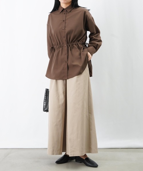 LUCA/LADY LUCK LUCA（ルカ/レディラックルカ）の「LC/LLL ツイルキュロット（その他パンツ・レディース・ベージュ/ブラック/カーキ・FREE）」の21枚目の写真