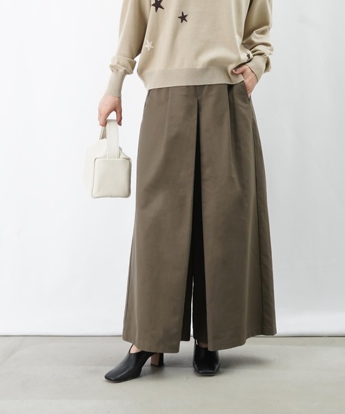 LUCA/LADY LUCK LUCA（ルカ/レディラックルカ）の「LC/LLL ツイルキュロット（その他パンツ・レディース・ベージュ/ブラック/カーキ・FREE）」の15枚目の写真