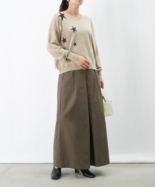 LUCA/LADY LUCK LUCA（ルカ/レディラックルカ）の「LC/LLL ツイルキュロット（その他パンツ・レディース・ベージュ/ブラック/カーキ・FREE）」の16枚目の写真