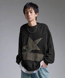 Buyer's Select/Y2Kスターパッチニット【UNISEX】