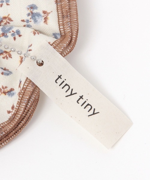 niko and...（ニコアンド）の「レトロ小花シュシュ[tiny tiny(ティニーティニー)]（シュシュ・レディース・アイボリー/ピンク・0）」の3枚目の写真