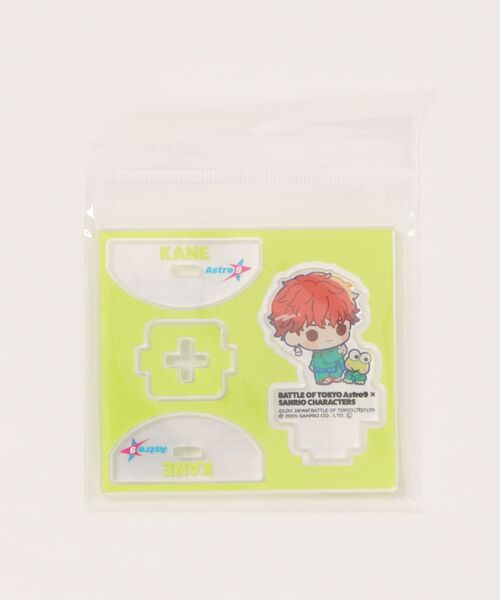 sanrio（サンリオ）の「【BATTLE OF TOKYO × FANTASTICS】 ゆらゆらアクスタ（フィギュア・キッズ・レッド/グリーン/ブラック/パープル/オレンジ・FREE）」の2枚目の写真