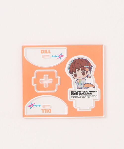 sanrio（サンリオ）の「【BATTLE OF TOKYO × FANTASTICS】 ゆらゆらアクスタ（フィギュア・キッズ・レッド/グリーン/ブラック/パープル/オレンジ・FREE）」の6枚目の写真