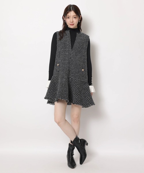 ツィードフレアヘムジャンスカ（ワンピース）｜Rirandture（リランド