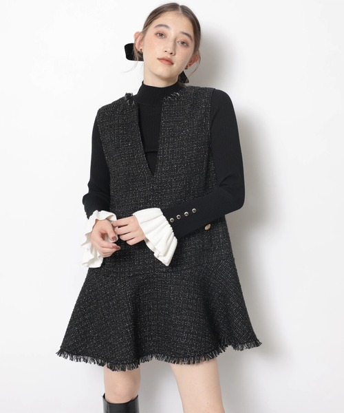 ツィードフレアヘムジャンスカ（ワンピース）｜Rirandture（リランド