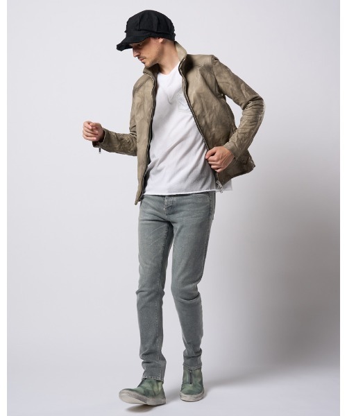 wjk（ダヴルジェイケイ）の「jersey engineer cap（キャップ・メンズ・ブラック/チャコールグレー・FREE）」の20枚目の写真