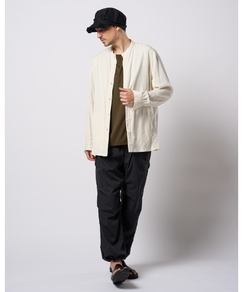 wjk（ダヴルジェイケイ）の「jersey engineer cap（キャップ・メンズ・ブラック/チャコールグレー・FREE）」の21枚目の写真